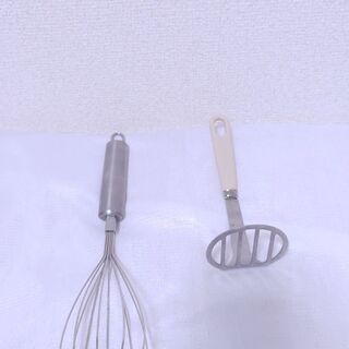 無料　泡立て器 ＆ ポテトマッシャー　2点セット　