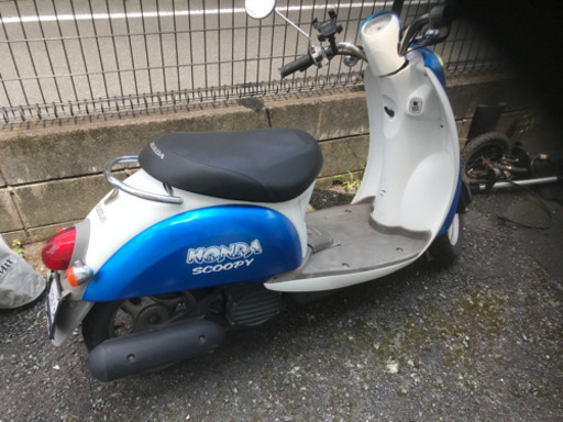 HONDA 50cc  4st スクーピー実働車。