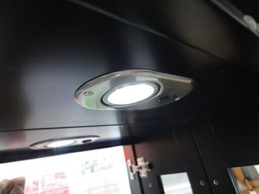 コレクションボード LEDライト付き 飾り棚 コレクションケース 照明付き  幅50cm ブラック 札幌市 中央区