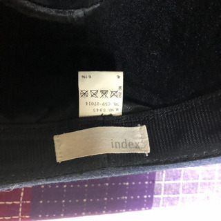 index ハット 帽子の画像