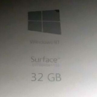 Surface Windows RT 32GB 差し上げますの画像