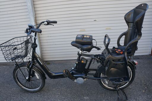 パナソニック・電動アシスト！ギュット・アニーズ（後ろ子乗せ）高年式車をこんななお値段で！