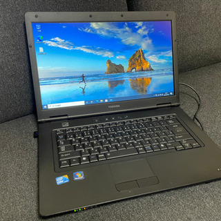 Core i3✨8GB win10 東芝ノートPC 初期化&クリ...