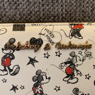 Mickey＆Minnieの長財布の画像