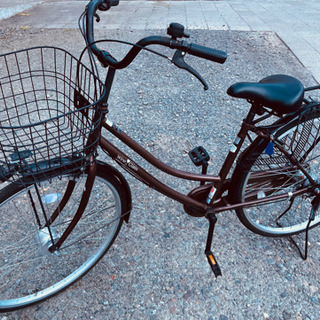 ほぼ新品】3段変速ママチャリ