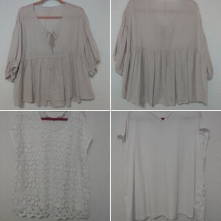 大きいサイズ服まとめ売り☆LL(XL,2L)～3L
