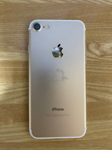 御成約　iPhone7 128GB ゴールド