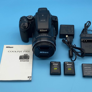 ニコン Nikon COOLPIX P900 予備バッテリー等付き