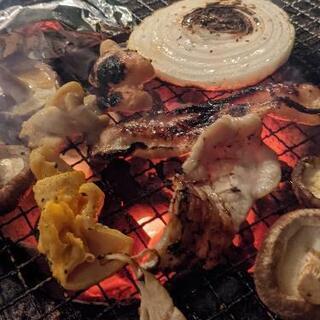 ベランダ七輪焼肉！ - 大田区