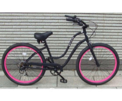 新品未使用　ビーチクルーザー　自転車