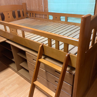 システムデスク②（学習机＆ロフトベッド）の画像