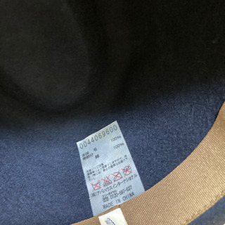 お値下げ可　帽子2点セット　アバハウス、purple &yellowの画像