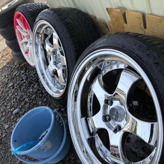 深リム 18インチ ドリケツ ホイール