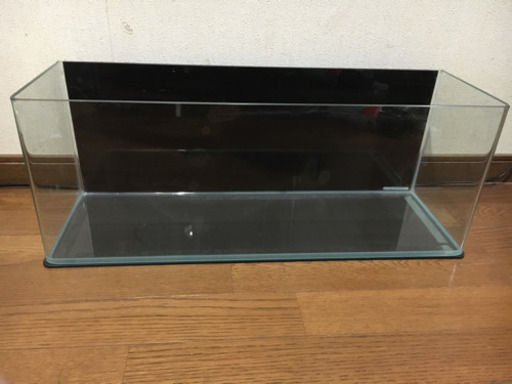 60cm 水槽 曲がりガラス 蓋付