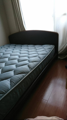 ご予約中☆ウォーターベッドのマットレスとシリンダー6本 France Bed ダブルサイズ　取りに来て頂ける方に    