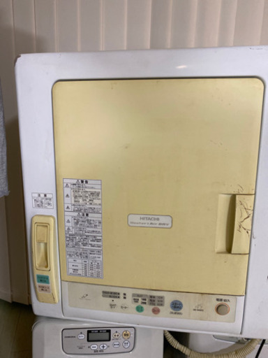 日立　あとは着るだけ衣類乾燥機　ＤＥＮ４５ＦＸＷ