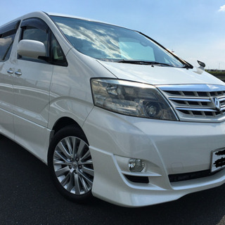 極美車！後期アルファード！車検たっぷり！両パワスラ！パワーバック...