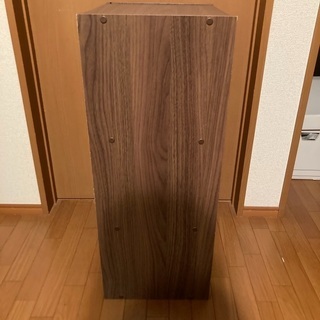 【3個】収納ボックス 収納棚 モジュールボックス扉付 ウォールナットブラウン カラーボックス 収納 棚 フリーラック アイリスオーヤマの画像
