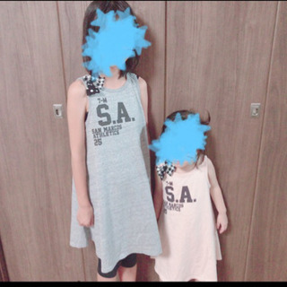 美品 F.O.KIDS ワンピース ノースリーブ 110センチの画像