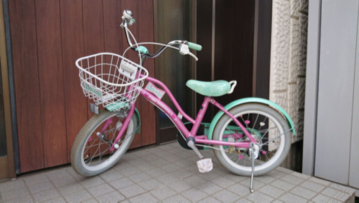 子供用自転車。購入者確定
