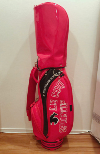 ルコック　レディースキャディバック（ピンク）