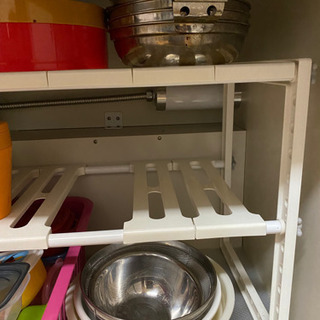 伸縮2段ラックの画像