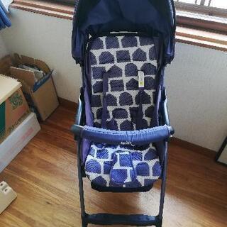 ベビーカー　【取引中】レインカバーも付けます！　Aprica ア...