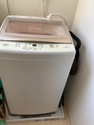 【譲り先決定】最大7kg洗濯機【2019年製】