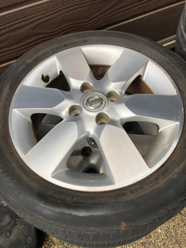 日産純正アルミタイヤ4本セット