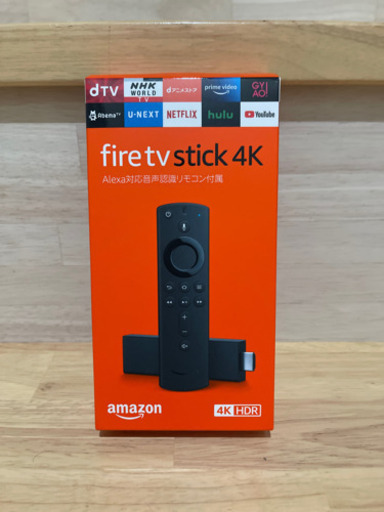 新品　Fire TV Stick 4K Alexa対応音声認識リモコン付