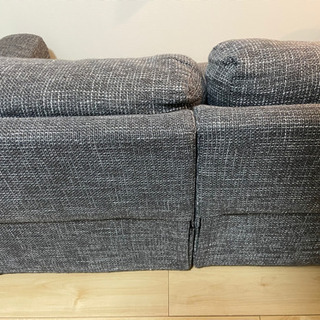  2人掛けソファ ソファ ソファー ローソファカウチ 2人 の画像