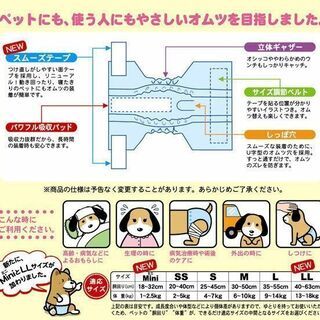 【未使用品】犬用品　紙おむつ　の画像