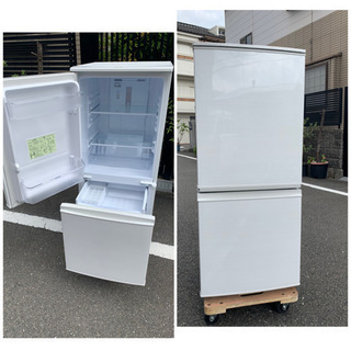 当日配送‼️配送無料🚛 清掃済み🏅美品🏅冷蔵庫　137L シャー...