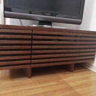 テレビ台　5年ほど前に島忠で購入、幅100cm、高さ45cm、奥...
