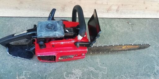 エンジン　チェーンソー　動作品