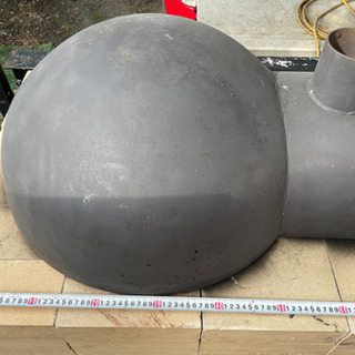 自作ピザ窯の画像