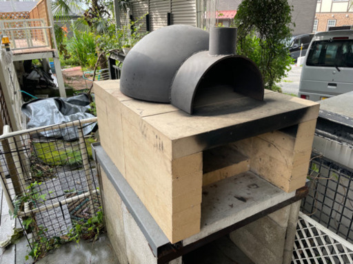 自作ピザ窯