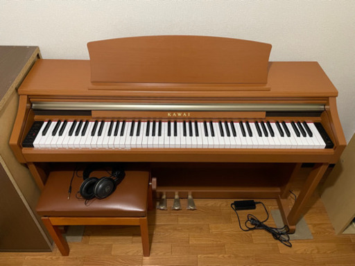 【最終値下げ！】【木製鍵盤&超美品】 電子ピアノ KAWAI CA18C 2009年製