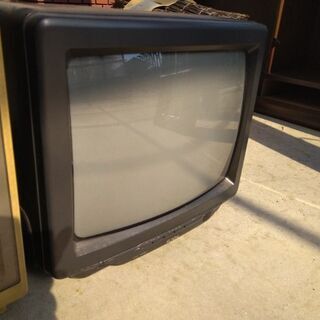 カラーパソコンモニターとテレビ譲ります