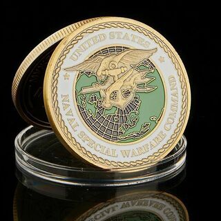 【非売品・記念品】アメリカ合衆国海軍の特殊部隊チャレンジコインの画像