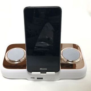 【配送・直接引渡OK】 管理番号：H-42 2色展開 動作確認済 Bluetoothスピーカー パワーバンクとしても使用可 の画像