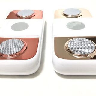 【配送・直接引渡OK】 管理番号：H-42 2色展開 動作確認済 Bluetoothスピーカー パワーバンクとしても使用可 の画像