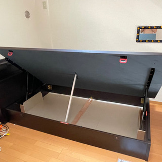 [ニトリ] セミダブル・ベッドフレームのみ・オープンタイプの画像