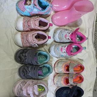 子供靴　女の子用　12〜15cm　8足セット