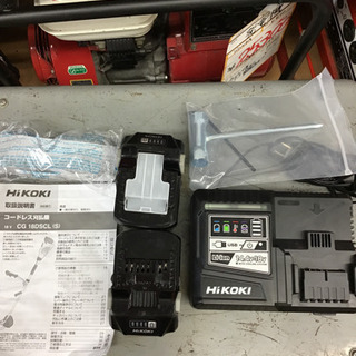 【中古】HiKOKI 充電式刈払機　CG36DAの画像