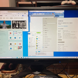 売り切れちゃいましたありがとうございます中古美品ゲーミングPC Windows10の画像