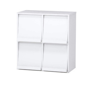 ディスプレイ付ラック 2x2段