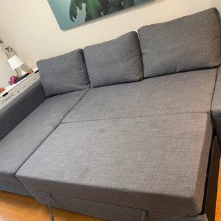 IKEA フリーヘーテン　グレー　引き取り限定 IKEA FRIHETEN フリーヘーテン ソファベッド（引き取り限定