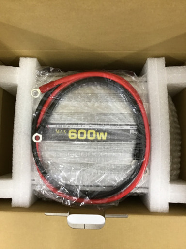 【未使用品】NICHIDO 正弦波インバーター　ＲｰA600ＮｰA12V