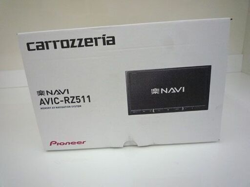 未使用 パイオニア カロッツェリア カーナビ AVIC-RZ511 楽NAVI 7V型HDパネル メモリーナビゲーション 札幌市 手稲区